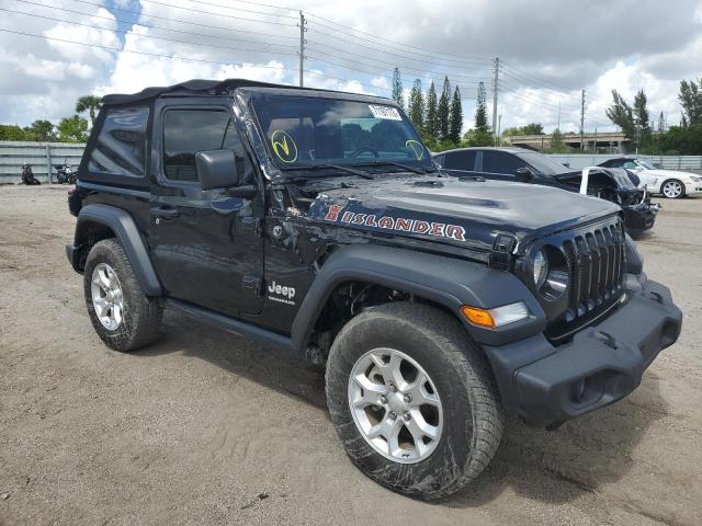 1C4HJXAG7MW691194 - 2021 JEEP WRANGLER SPORT BLACK photo 4