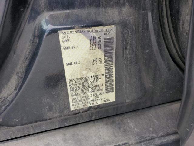 1N4AL3AP8DC265364 - 2013 NISSAN ALTIMA 2.5 BLACK photo 12