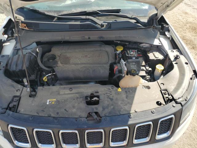3C4NJDCB8MT565354 - 2021 JEEP COMPASS LIMITED WHITE photo 12