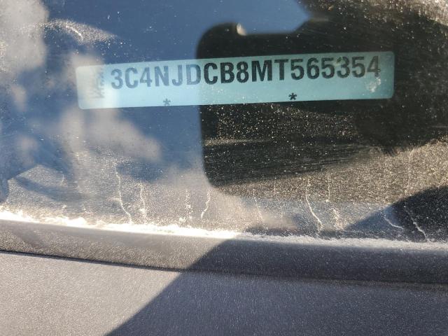 3C4NJDCB8MT565354 - 2021 JEEP COMPASS LIMITED WHITE photo 13