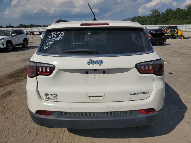 3C4NJDCB8MT565354 - 2021 JEEP COMPASS LIMITED WHITE photo 6
