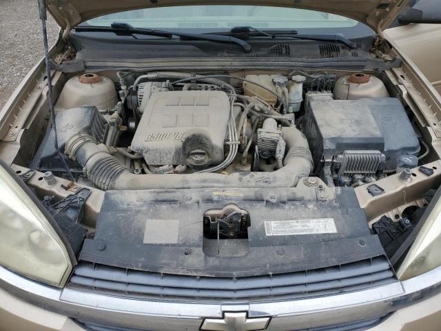 1G1ZT52805F315926 - 2005 CHEVROLET MALIBU LS GOLD photo 11