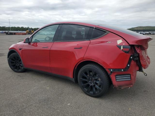 5YJYGDEE3LF045935 - 2020 TESLA MODEL Y 红色 照片 2