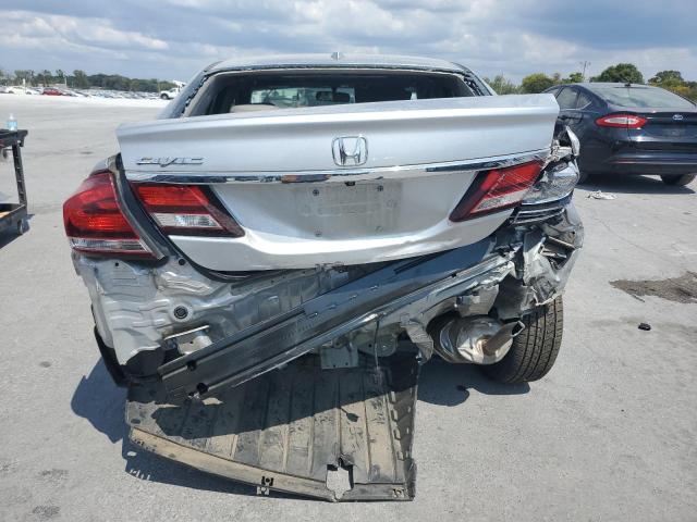 19XFB2F93FE058318 - 2015 HONDA CIVIC EXL 银色 照片 6