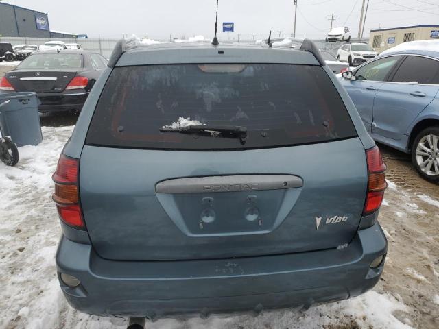 5Y2SL658X7Z432926 - 2007 PONTIAC VIBE BLUE photo 6