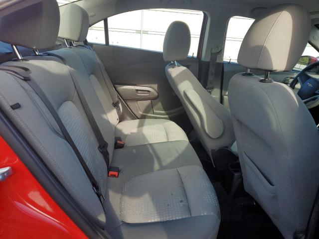 1G1JB5SH3J4102734 - 2018 CHEVROLET SONIC LS წითელი ფოტო 10