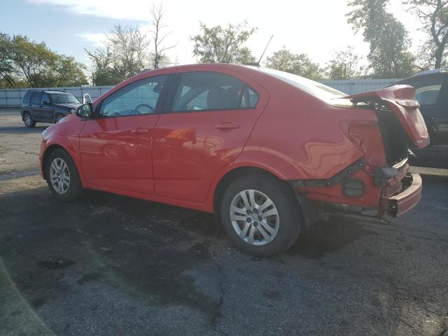 1G1JB5SH3J4102734 - 2018 CHEVROLET SONIC LS RED photo 2