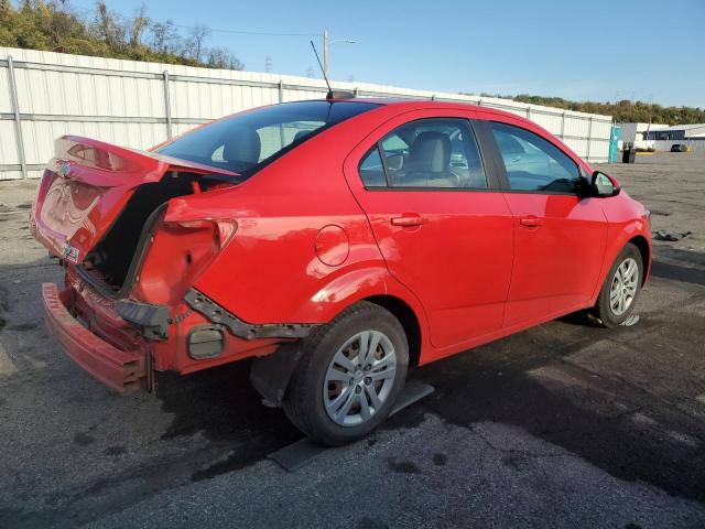 1G1JB5SH3J4102734 - 2018 CHEVROLET SONIC LS RED photo 3