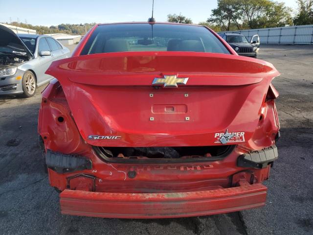 1G1JB5SH3J4102734 - 2018 CHEVROLET SONIC LS წითელი ფოტო 6