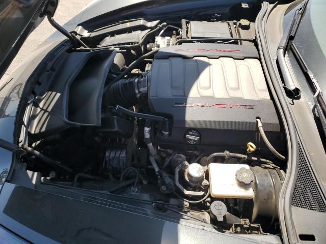 1G1YB2D79K5105215 - 2019 CHEVROLET CORVETTE STINGRAY 1LT GRAY photo 11