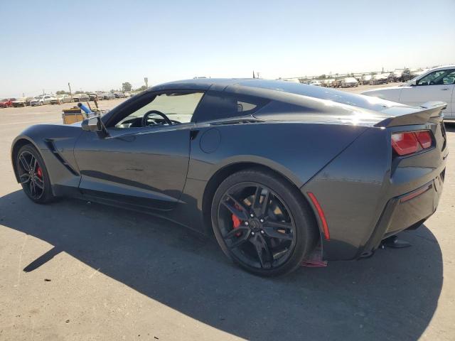 1G1YB2D79K5105215 - 2019 CHEVROLET CORVETTE STINGRAY 1LT GRAY photo 2