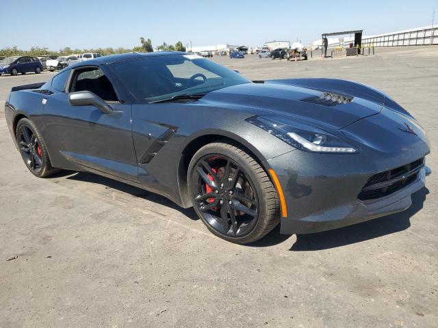 1G1YB2D79K5105215 - 2019 CHEVROLET CORVETTE STINGRAY 1LT GRAY photo 4