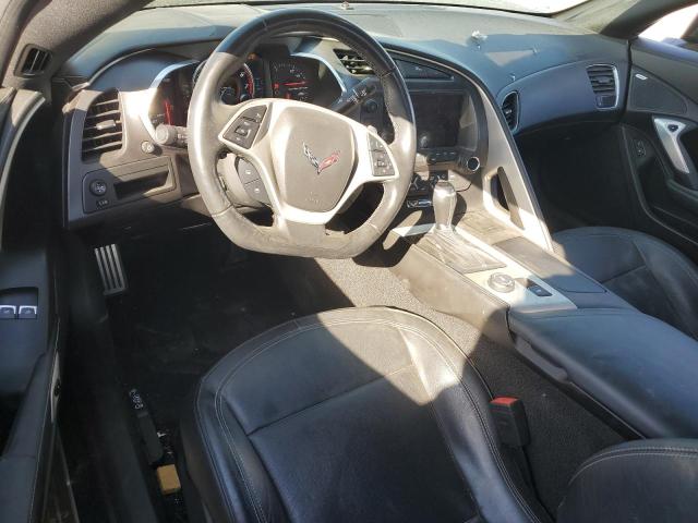 1G1YB2D79K5105215 - 2019 CHEVROLET CORVETTE STINGRAY 1LT GRAY photo 8