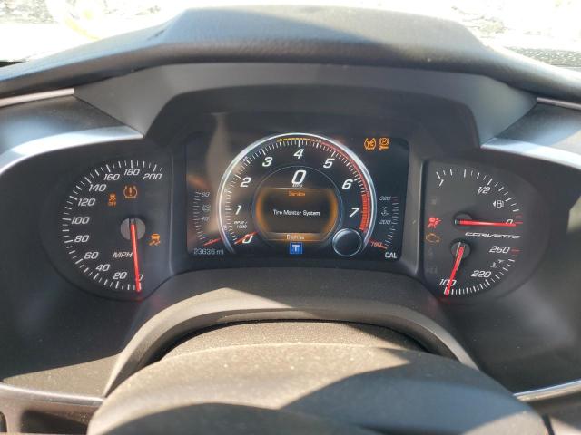 1G1YB2D79K5105215 - 2019 CHEVROLET CORVETTE STINGRAY 1LT GRAY photo 9