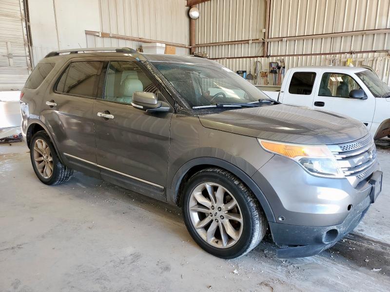 1FM5K8F82EGB42405 - 2014 FORD EXPLORER LIMITED 灰色 照片 4