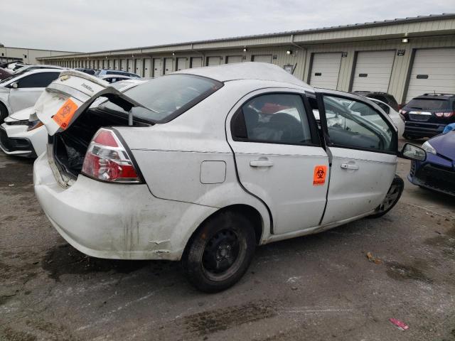 KL1TD5DE7BB203728 - 2011 CHEVROLET AVEO LS WHITE photo 3