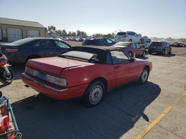 1G6VS3380NU126056 - 1992 CADILLAC ALLANTE RED photo 3