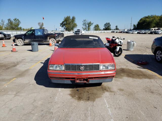 1G6VS3380NU126056 - 1992 CADILLAC ALLANTE RED photo 5