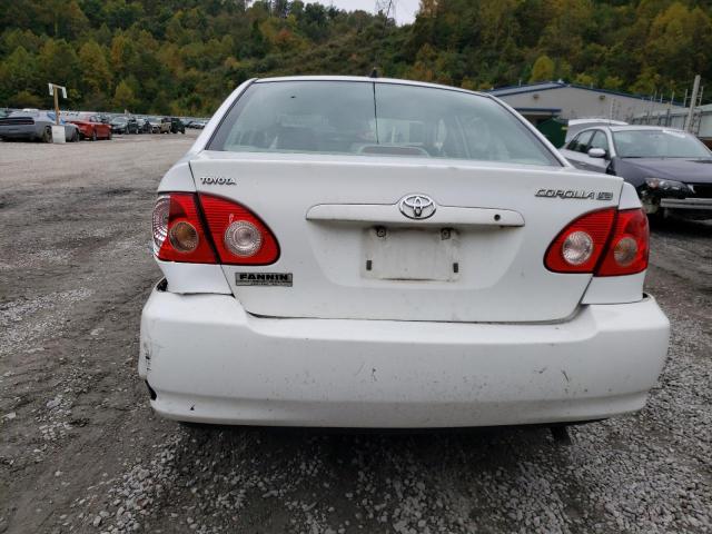 1NXBR30E96Z613565 - 2006 TOYOTA COROLLA CE WHITE photo 6