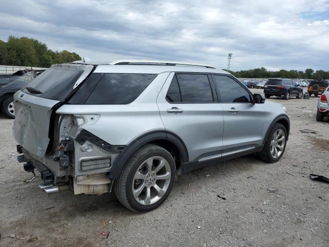 1FM5K8HC4LGA42479 - 2020 FORD EXPLORER PLATINUM SILVER photo 3