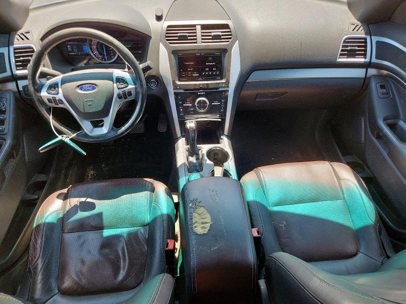 1FM5K8GT6FGB11694 - 2015 FORD EXPLORER SPORT WHITE photo 8