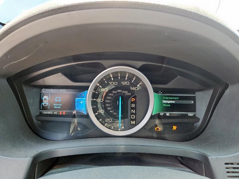 1FM5K8GT6FGB11694 - 2015 FORD EXPLORER SPORT WHITE photo 9