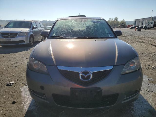 JM1BK12G681832077 - 2008 MAZDA 3 I GRAY photo 5