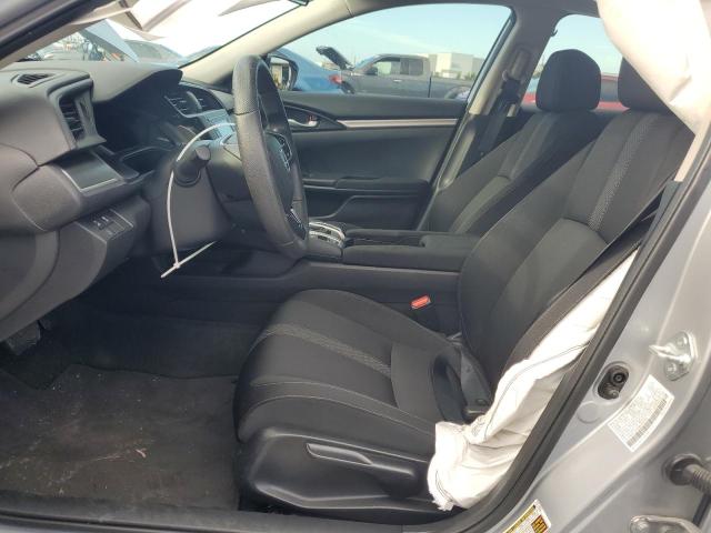 2HGFC2F62MH549789 - 2021 HONDA CIVIC LX SILVER photo 7