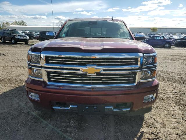 3GCUKTEC1EG433717 - 2014 CHEVROLET SILVERADO K1500 HIGH COUNTRY BURGUNDY photo 5