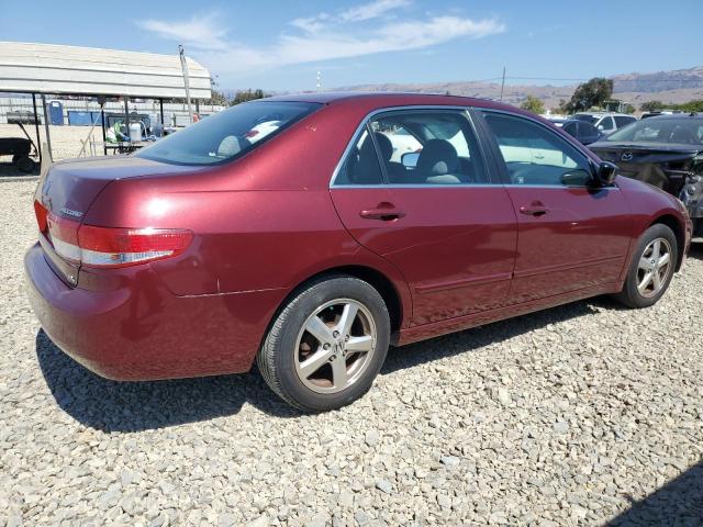 JHMCM56604C017572 - 2004 HONDA ACCORD EX BURGUNDY photo 3