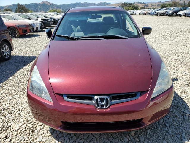 JHMCM56604C017572 - 2004 HONDA ACCORD EX BURGUNDY photo 5