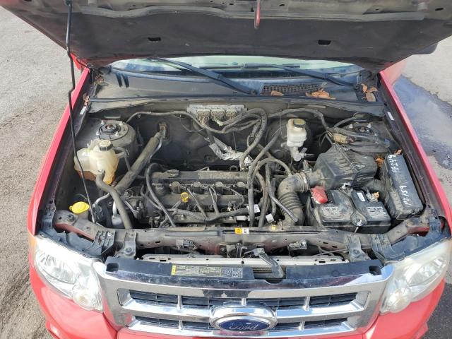 1FMCU03709KA86515 - 2009 FORD ESCAPE XLT RED photo 12