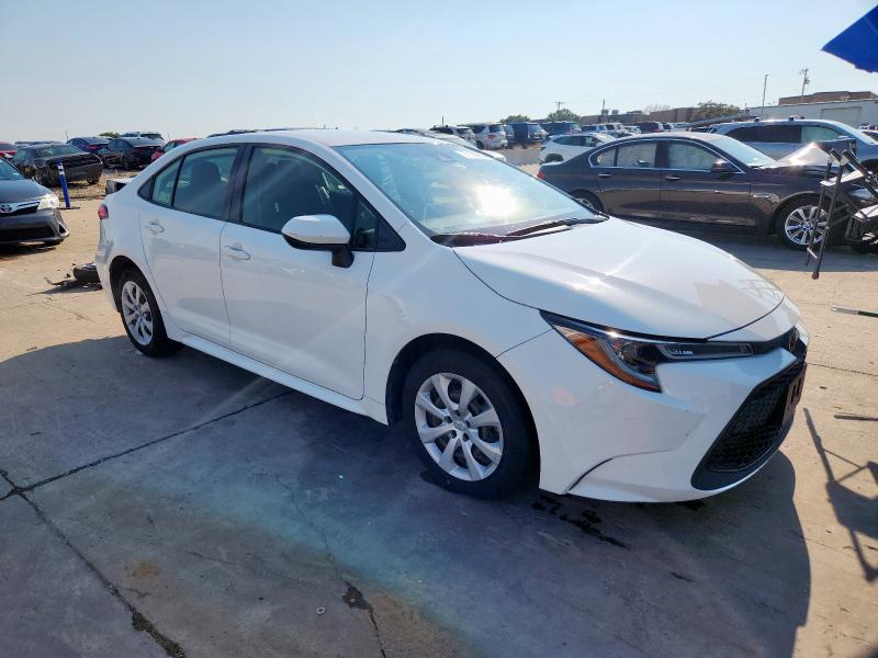 JTDEPRAE4LJ020959 - 2020 TOYOTA COROLLA LE WHITE photo 4
