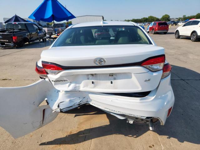 JTDEPRAE4LJ020959 - 2020 TOYOTA COROLLA LE WHITE photo 6