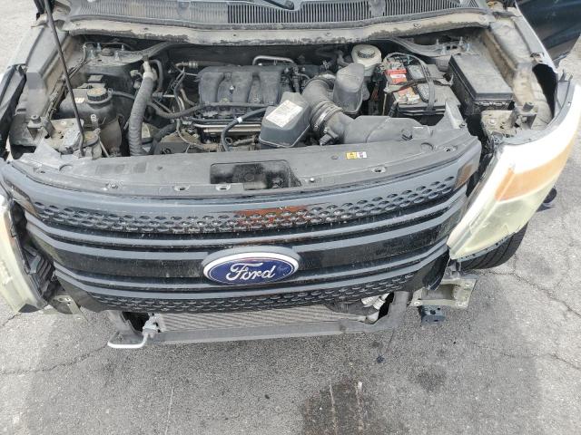 1FM5K8AR5EGA60152 - 2014 FORD EXPLORER POLICE INTERCEPTOR أسود صورة 12