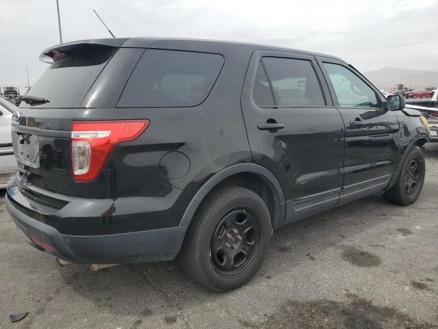 1FM5K8AR5EGA60152 - 2014 FORD EXPLORER POLICE INTERCEPTOR أسود صورة 3