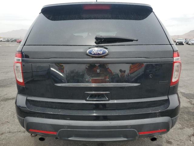 1FM5K8AR5EGA60152 - 2014 FORD EXPLORER POLICE INTERCEPTOR أسود صورة 6
