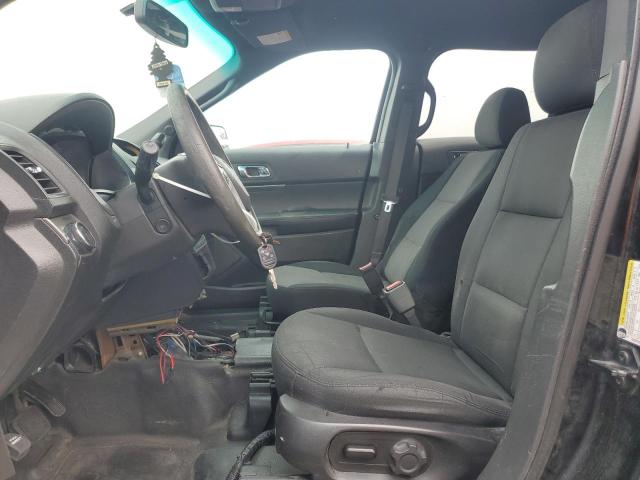1FM5K8AR5EGA60152 - 2014 FORD EXPLORER POLICE INTERCEPTOR أسود صورة 7