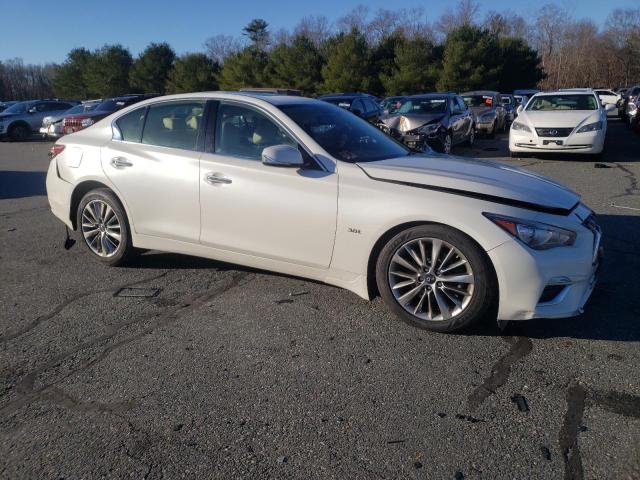 JN1EV7AR0KM550231 - 2019 INFINITI Q50 LUXE WHITE photo 4