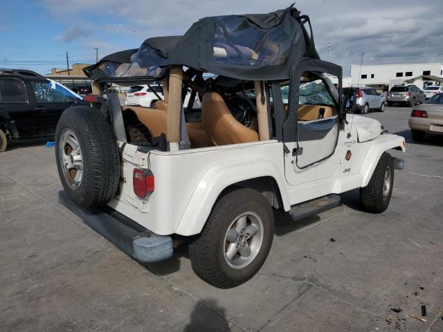 1J4FY49S3WP777619 - 1998 JEEP WRANGLER / SAHARA WHITE photo 3