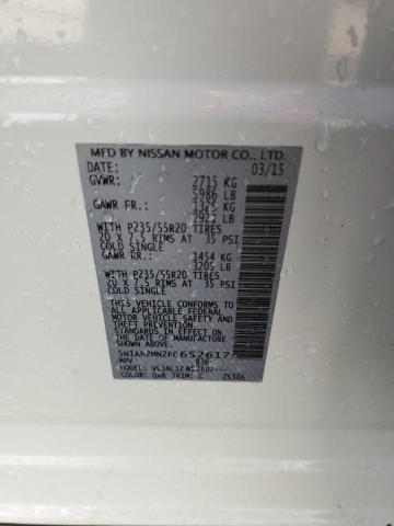 5N1AR2MN2FC652617 - 2015 NISSAN PATHFINDER S თეთრი ფოტო 13