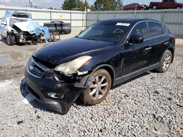 JN1AJ0HP8AM701899 - 2010 INFINITI EX35 BASE შავი ფოტო 1
