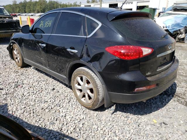 JN1AJ0HP8AM701899 - 2010 INFINITI EX35 BASE შავი ფოტო 2