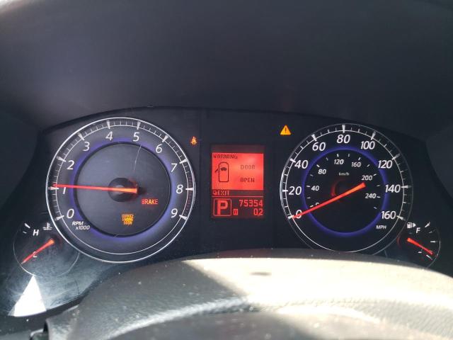 JN1AJ0HP8AM701899 - 2010 INFINITI EX35 BASE შავი ფოტო 9