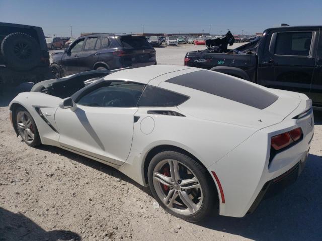 1G1YA2D7XH5104392 - 2017 CHEVROLET CORVETTE STINGRAY 1LT WHITE photo 2