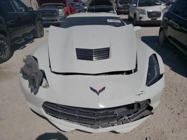 1G1YA2D7XH5104392 - 2017 CHEVROLET CORVETTE STINGRAY 1LT WHITE photo 5