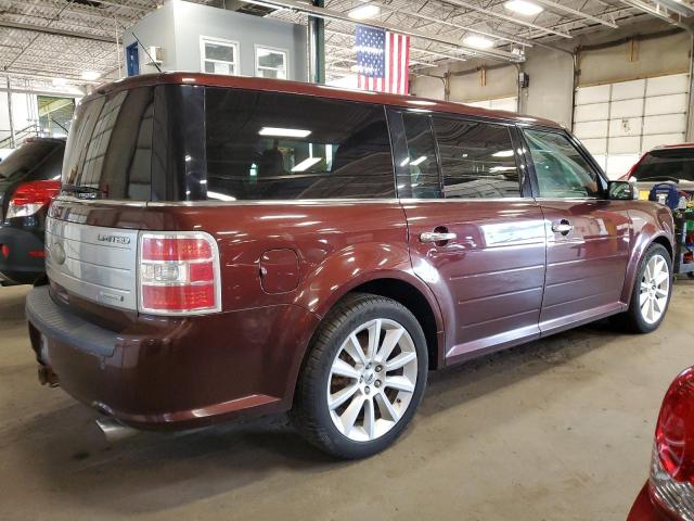 2FMHK6DT1CBD14887 - 2012 FORD FLEX LIMITED BURGUNDY photo 3