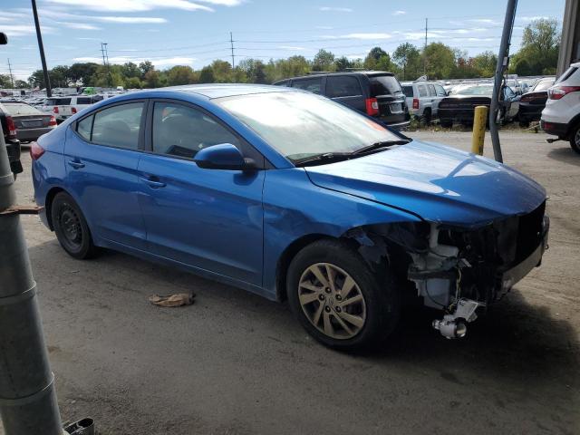 5NPD74LF1JH370432 - 2018 HYUNDAI ELANTRA SE BLUE photo 4