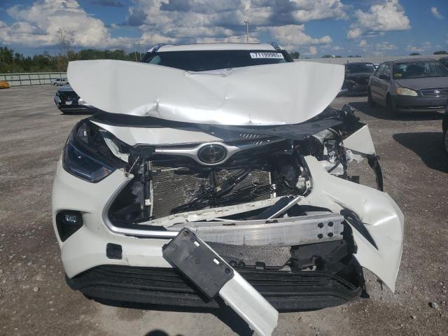 5TDGZRBHXMS126056 - 2021 TOYOTA HIGHLANDER XLE Biały zdjęcie 5