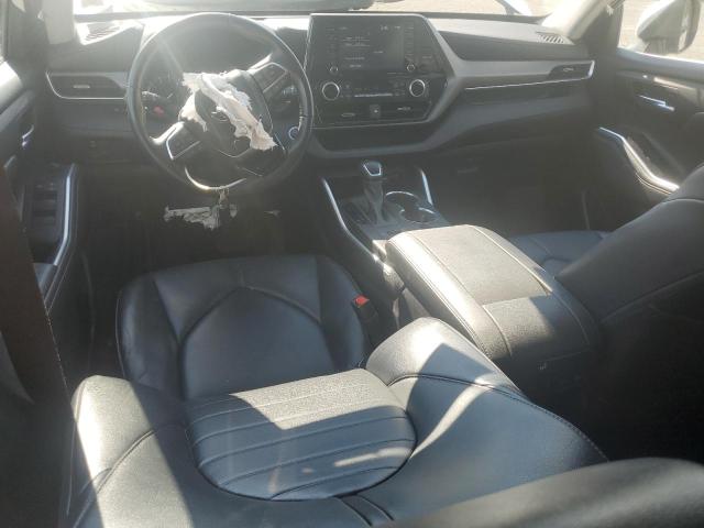 5TDGZRBHXMS126056 - 2021 TOYOTA HIGHLANDER XLE Biały zdjęcie 8
